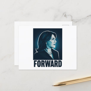 Kamala Harris Forward 2024 Presidential Election  Postcard