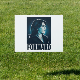 Kamala Harris Forward 2024 Presidential Election Sign