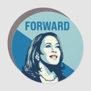 KAMALA HARRIS FORWARD CAR MAGNET