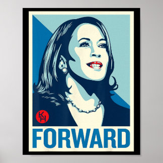Kamala Harris Forward Poster