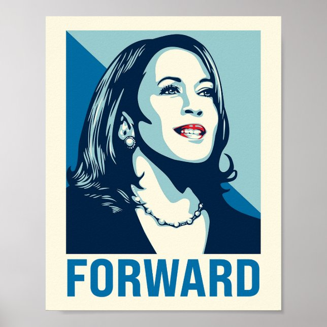 KAMALA HARRIS FORWARD POSTER (Front)