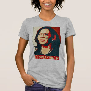 Kamala Harris Funny I'm Speaking'24 T-Shirt