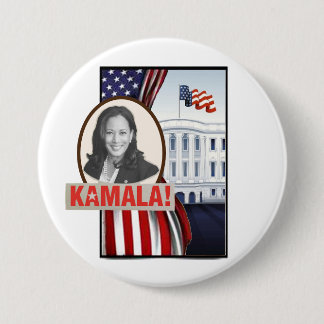 Kamala Harris gets to the White House! Button