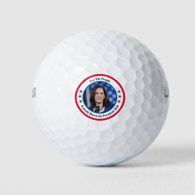 Kamala Harris Golf Balls (Front)
