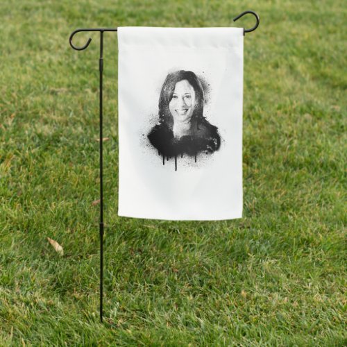 Kamala Harris Graffiti Art Garden Flag