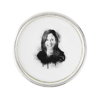 Kamala Harris Graffiti Art Lapel Pin