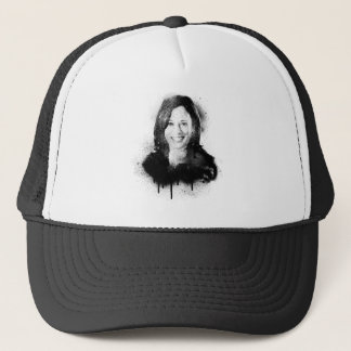 Kamala Harris Graffiti Art Trucker Hat