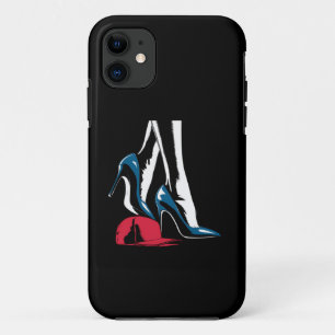 Kamala Harris Heels Stepping On Maga Hat iPhone 11 Case