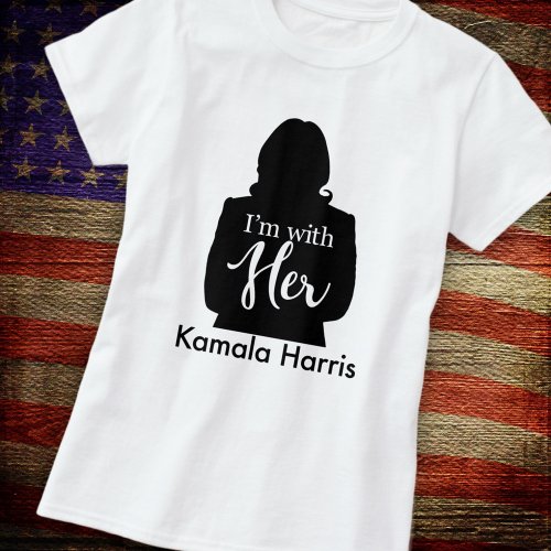 Kamala Harris _ Im With Her President 47 T_Shirt