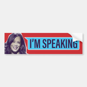 Kamala Harris / I'm Speaking Bumper Sticker