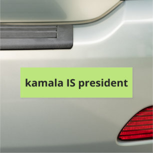 Kamala Harris is President 2024 Election Car Magnet