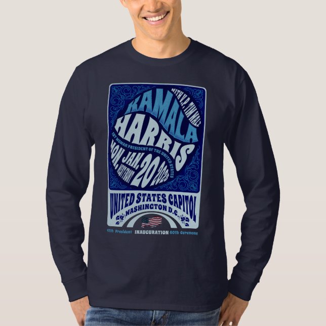 Kamala Harris Jan 20th Inauguration 2025 T-Shirt (Front)