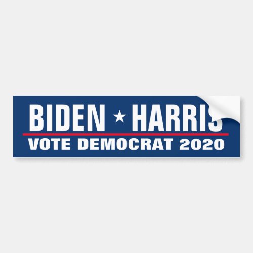 Kamala Harris Joe Biden 2024 election democrat Bumper Sticker
