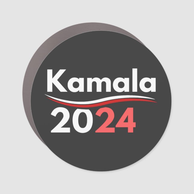 kamala harris, kamala harris, kamala harris 2024 car magnet (Front)