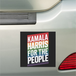 Kamala Harris LGBTQ Gay Pride Lesbian Funny Gift Car Magnet