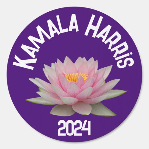 Kamala Harris Lotus 2024 Sign