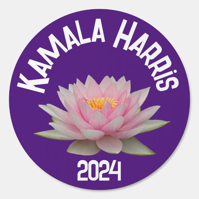Kamala Harris Lotus 2024 Sign (Front)