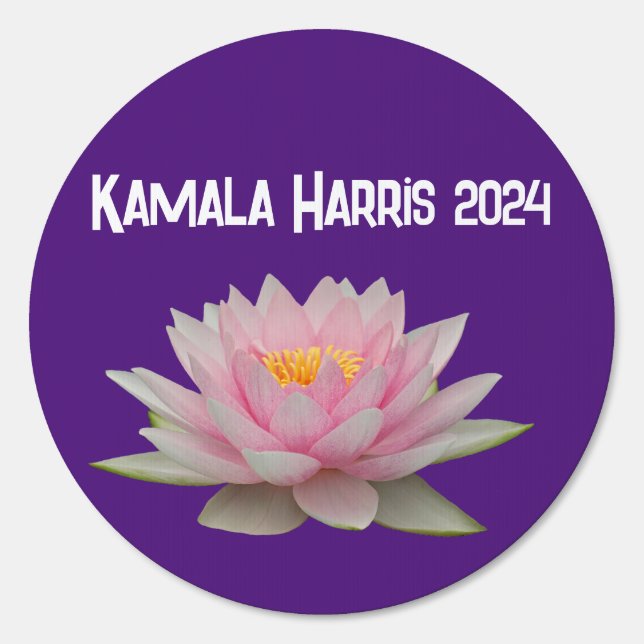 Kamala Harris Lotus 2024 Sign (Front)