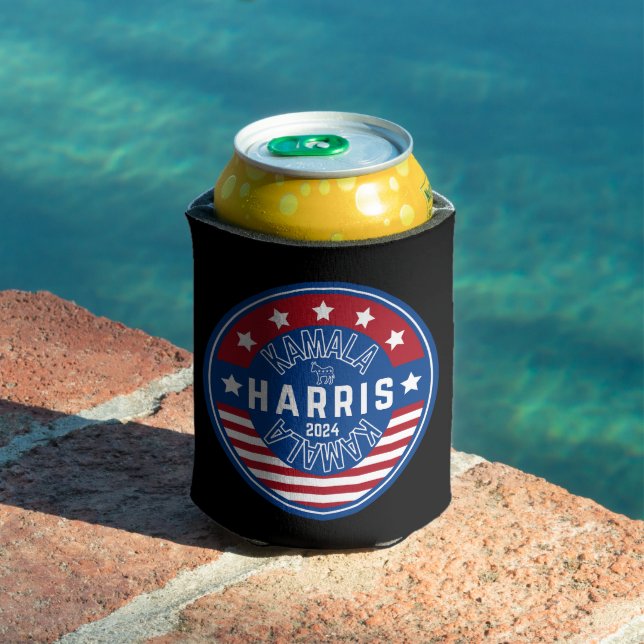 Kamala Harris Madam President 2024 Can Cooler (In Situ Pool)