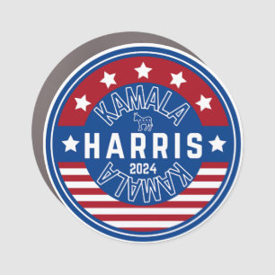Kamala Harris Madam President 2024 Car Magnet