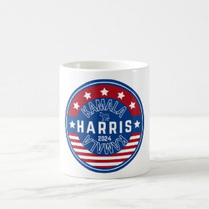 Kamala Harris Madam President 2024 Coffee Mug