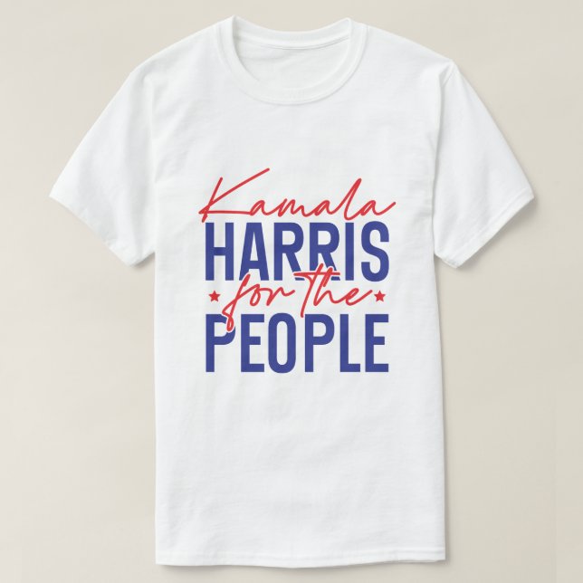 Kamala Harris Madam President 2028 T-Shirt (Design Front)