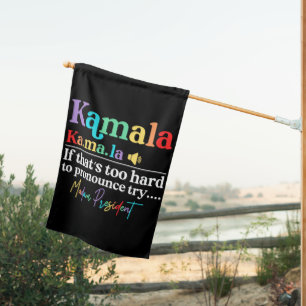 Kamala Harris Madam President House Flag