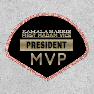 Kamala Harris Madam Vice President MVP Patch