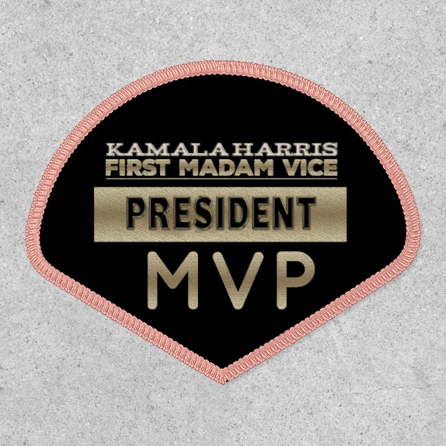  Kamala Harris Madam Vice President MVP Patch (Front)