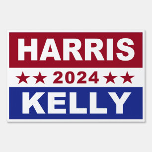 Kamala Harris Mark Kelly YARD sign large 2024