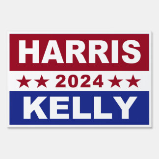 Kamala Harris Mark Kelly YARD sign large 2024