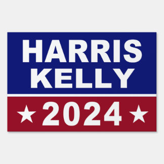Kamala Harris Mark Kelly YARD SIGN Rally 2024