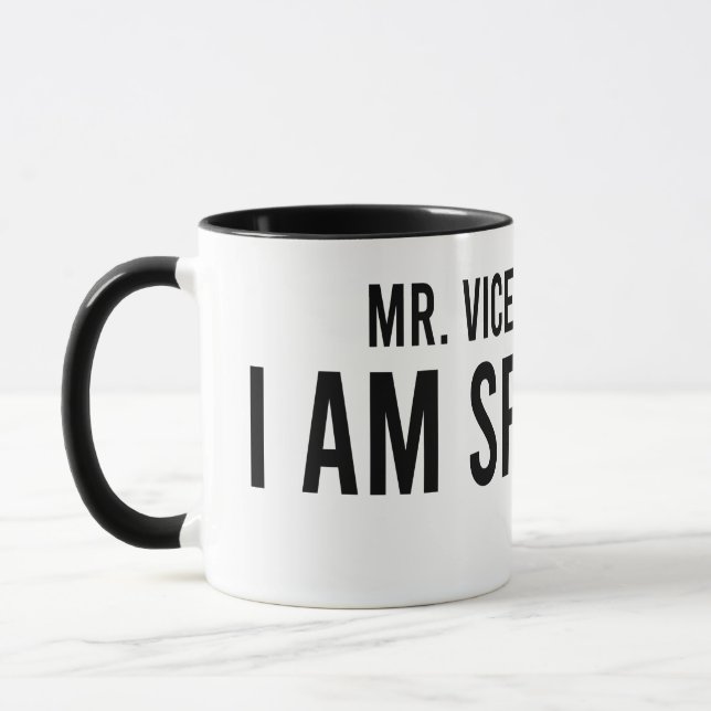 Kamala Harris, Mr Vice President I am Speaking Mug (Left)