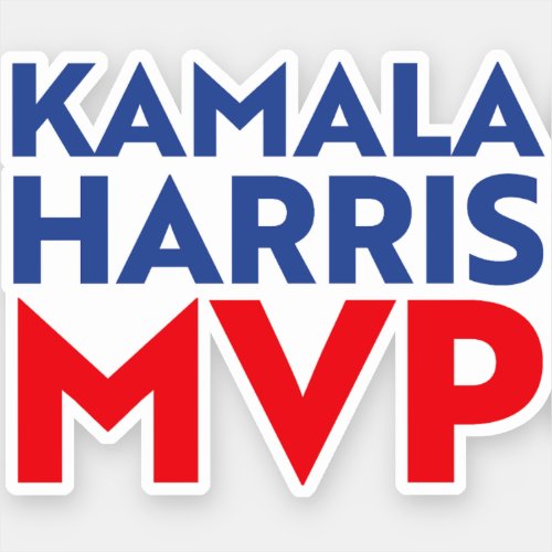 Kamala Harris MVP 2024 Sticker