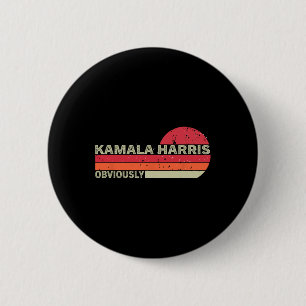 Kamala Harris Obviously. Harris Obviously  Button