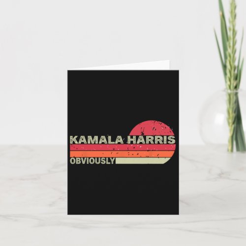 Kamala Harris Obviously Harris Obviously  Card