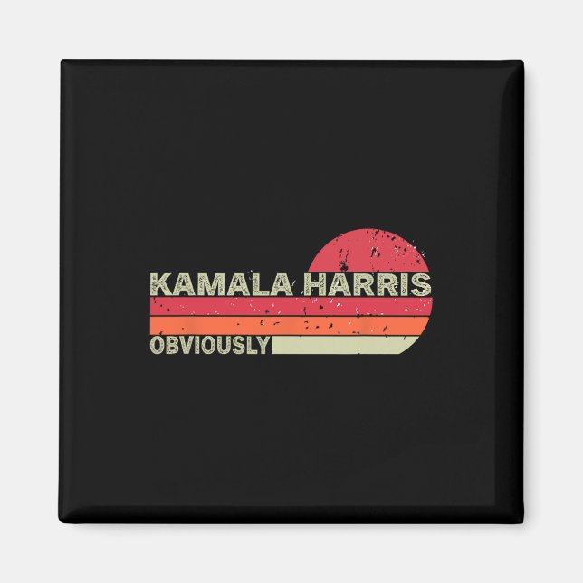 Kamala Harris Obviously. Harris Obviously  Magnet (Front)