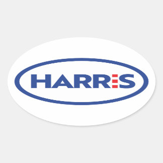 Kamala Harris Oval Sticker