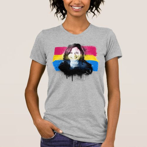 Kamala Harris Pan Pride T_Shirt