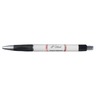 Kamala Harris Pen. Pink Circle Logo. Pen