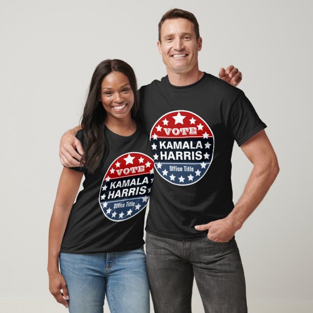 Kamala Harris Personalized Campaign T-Shirt (Unisex)