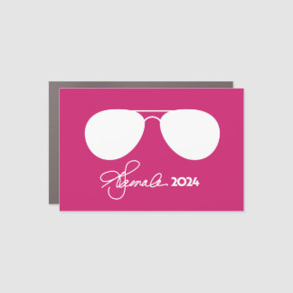 Kamala Harris Pink Aviators Car Magnet