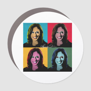 KAMALA HARRIS Pop Art Car Magnet