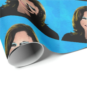 Kamala Harris Pop Art Wrapping Paper