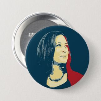 Kamala Harris Portrait Button
