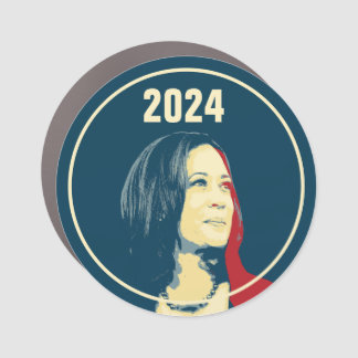 Kamala Harris Portrait Car Magnet