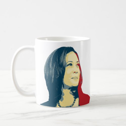 Kamala Harris Portrait Coffee Mug