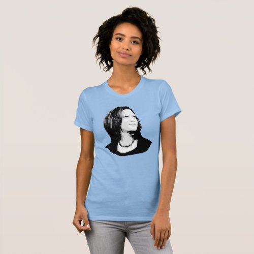 Kamala Harris Portrait T_Shirt