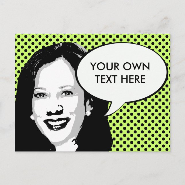Kamala Harris Postcard (Front)