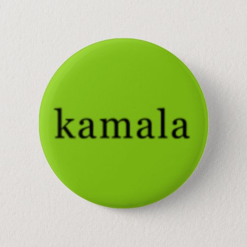 Kamala Harris President 2024 Brat Green Campaign Button